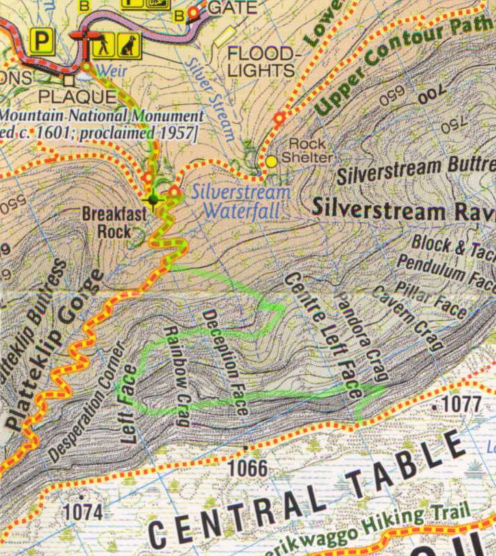 Left Face B Map